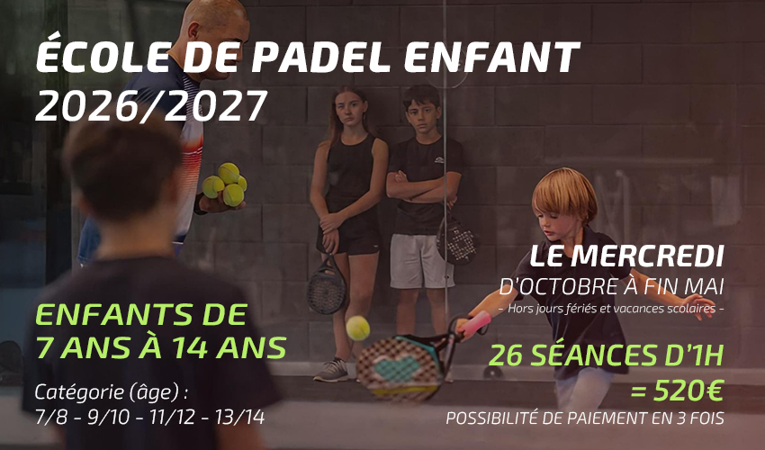 Cours enfants 2026-2027